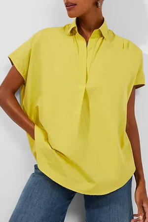French Connection Cele Sleeveless Rhodes Shirt Warm Olive