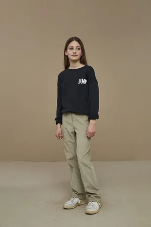 BY-BAR Girls Becky Jump Sweater Jet Black