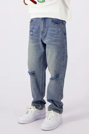 Black Bananas Straight Fit Denim Blue
