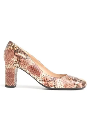 LK Bennett Sersha Block Heel Court Dusty Pink
