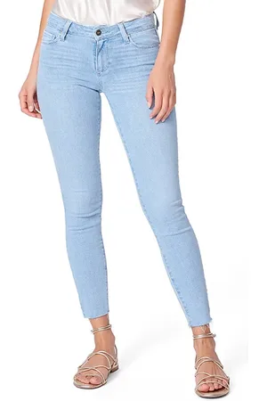 Paige Verdugo Ankle Raw Hem Margarita