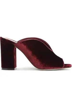 LK Bennett Carmela Mule Black Raspberry