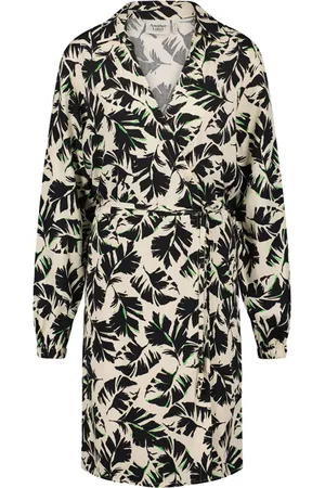 ANOTHER LABEL Azza Lenzing Dress L/s Fern Green Leaf