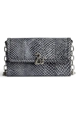 Zadig & Voltaire Zadig & Voltaire Zv Initiale Snake Le Long Unch Noir