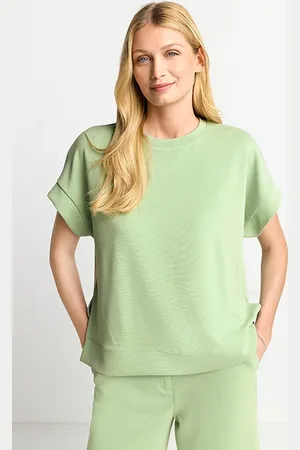 Rich & Royal Tencel Peached Shirt Matcha