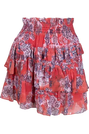 IRO Herty Mini Skirt In Red
