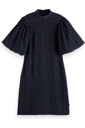 Scotch&Soda Mini Dress With Volumionous Sleeve Night