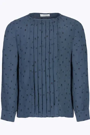 BY-BAR Girls Freeke Graphic Print Blue