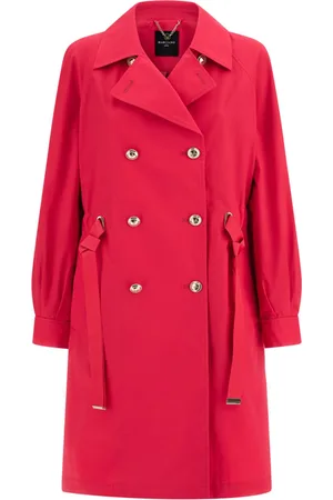 Guess GUESS Marissa Duster Souvenir Trench Pink