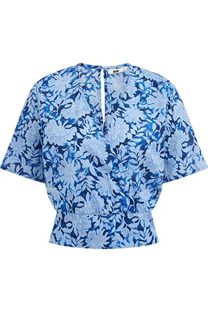 WE Fashion Blouse Light Blue