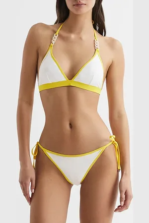Reiss Rutha-neon Bikini White/yellow