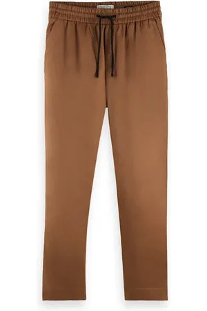 Scotch&Soda Fave- Lightweight Chino In Jogger Styling In Organic Cotton