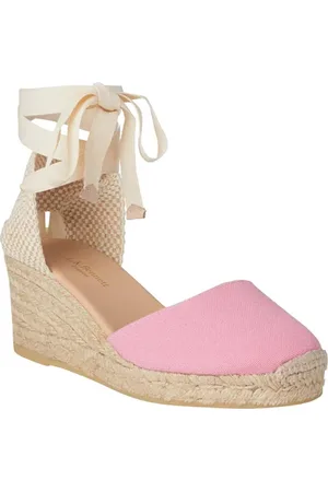 LK Bennett Cs Maureen Wedge Sandal Pale Pink