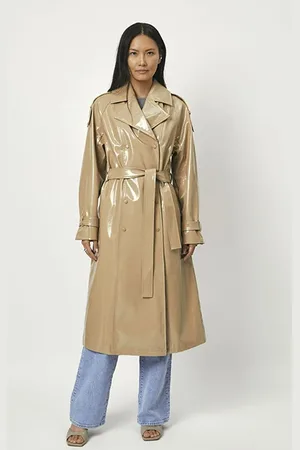 Dante 6 Marceau Faux Trenchcoat Amber Wave