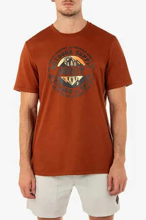 Hurley Evd Explr Day & Night Short Sleeve Royalember
