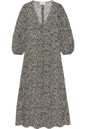 Catwalk Junkie Dr Dawn Flowers Maxi Black