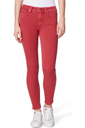 Paige Hoxton Ankle Vintage Bright Garnet