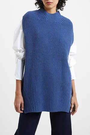 French Connection Lily Mozart Vest Blue