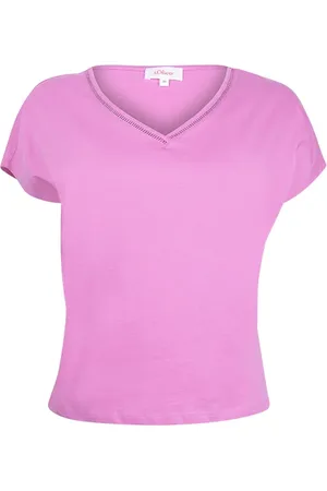 QS by s.Oliver T-shirts Pink