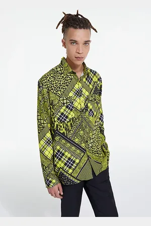 The Kooples Chemise Manches Longues Black / Yellow