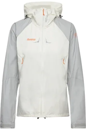 Bergans Slingsby Ultra Lady Jkt White / Aluminium / Pumpkin