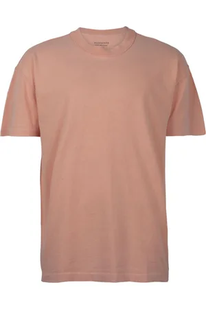 AllSaints Isac Ss Crew Sicilia Orange