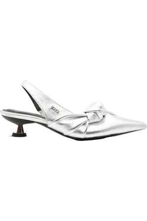 Nubikk Queenie Ann Silver Metallic Shiny