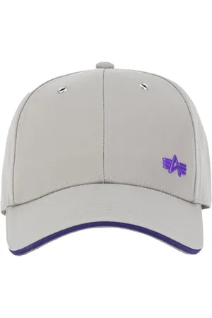 Alpha Industries Unisex Logo Uv Cap Pastel Grey