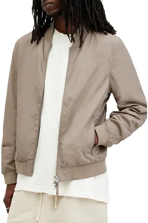 AllSaints Bassett Bomber Acre Brown