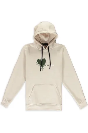 Aspact Heart Hoodie Sand