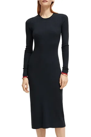 Scotch&Soda Skinny Rib Knitted Dress Night