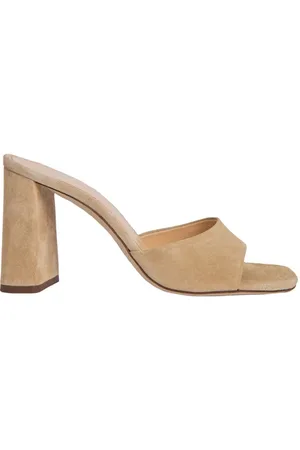 By Far Juju Cream Suede Leather