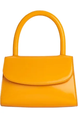 By Far Mini Sunflower Semi Patent Leather