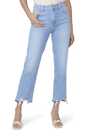 Paige Sarah Straight Ankle Cianna W Undone Dest Hem