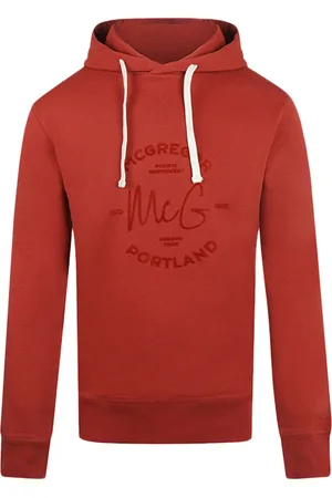 McGregor Graphic Hoody Rusty Red