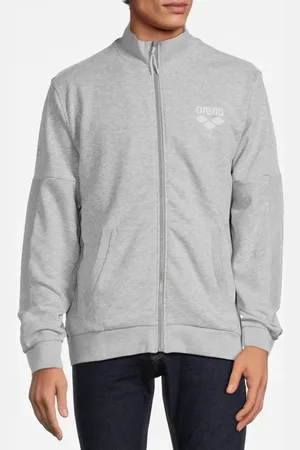 Arena Man Tracktop A-afm810s23 Light Grey Melange