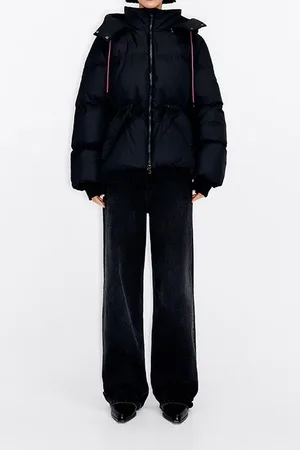 Bimba y Lola Short Black Down Puffer Jacket