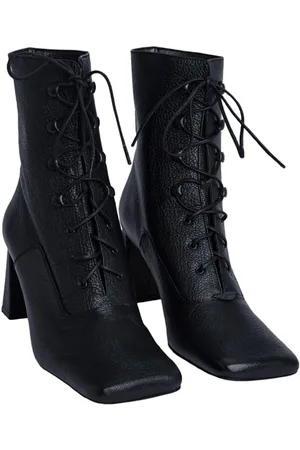 By Far Claude Black Grained Leather