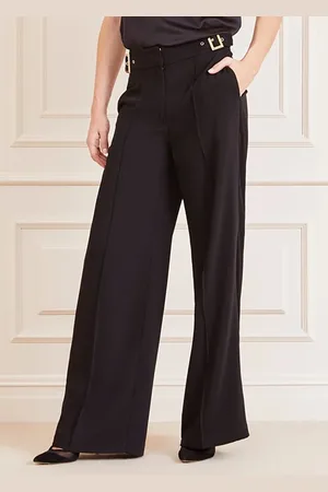 Guess GUESS Diane Wide Pants Jet Black