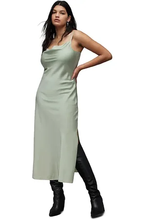 AllSaints Hadley Dress Pistachio Green