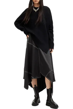 AllSaints Agnes Skirt Black