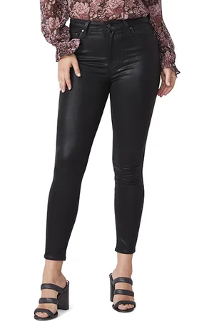 Paige Margot Ankle Black Fog Luxe Coating