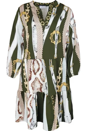 MUCHO GUSTO Dress San Rafael Green Belts And Chains