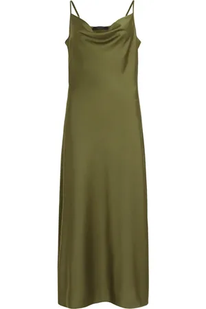 AllSaints Hadley Dress Khaki Green