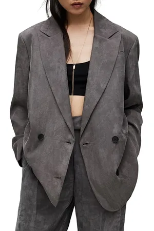 AllSaints Elle Blazer Grey