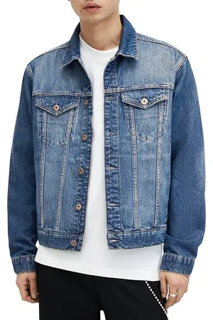 AllSaints Hebden Jacket Indigo Blue