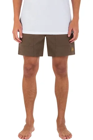 Hurley Baja Slub Volley 17" Shorts Ultra Tan