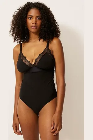 LOVE Stories Doris Bodysuit Larger Bust Black