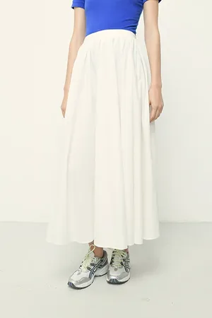 American Vintage Maxi Skirt Off White