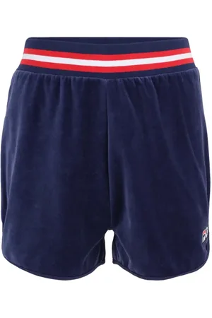 Fila Zell High Waist Shorts Medieval Blue